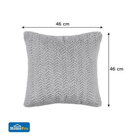 ปลอกหมอนอิง HOME LIVING STYLE GRIFF 18x18 นิ้ว สีเทา_6