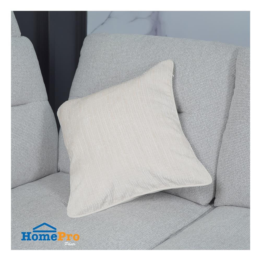 ปลอกหมอนอิง HOME LIVING STYLE GAIL 16x16 นิ้ว สีครีม
