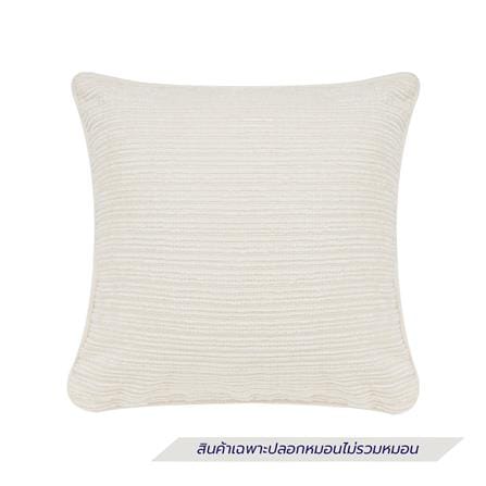 ปลอกหมอนอิง HOME LIVING STYLE GAIL 16x16 นิ้ว สีครีม_0