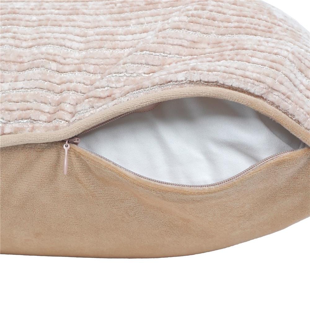 ปลอกหมอนอิง HOME LIVING STYLE GAIL 16x16 นิ้ว สีน้ำตาล