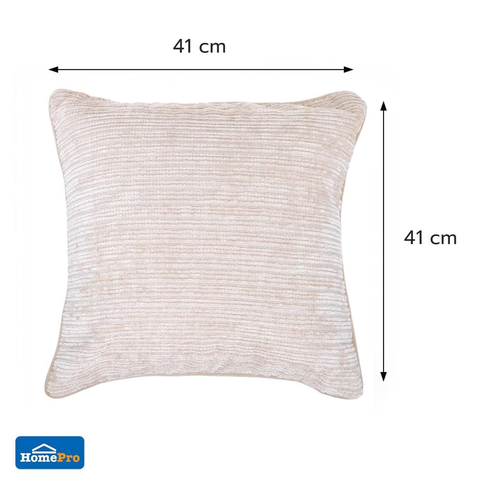ปลอกหมอนอิง HOME LIVING STYLE GAIL 16x16 นิ้ว สีน้ำตาล
