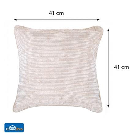 ปลอกหมอนอิง HOME LIVING STYLE GAIL 16x16 นิ้ว สีน้ำตาล_5