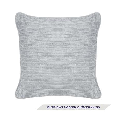 ปลอกหมอนอิง HOME LIVING STYLE GAIL 16x16 นิ้ว สีเทา_0