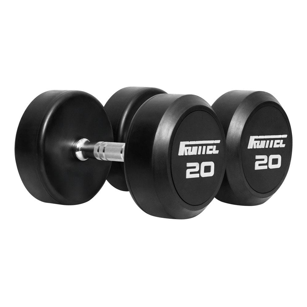 ดัมเบลกลมหุ้มยาง IRONTEC 20 กก. (แพ็ก 2 ชิ้น)