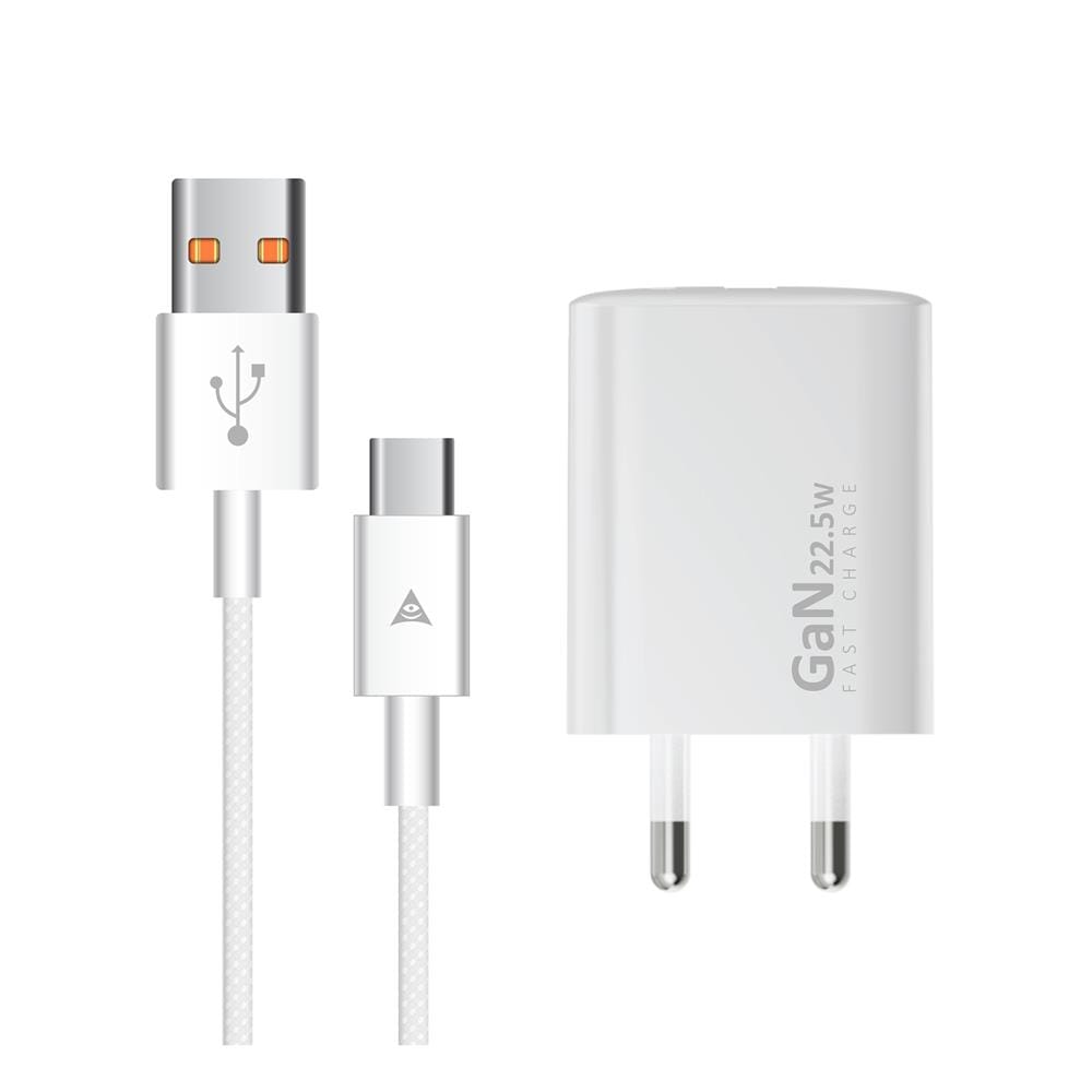 ชุดสายชาร์จ USB A TO TYPE-C พร้อมอะแดปเตอร์ ASAKI A-2233