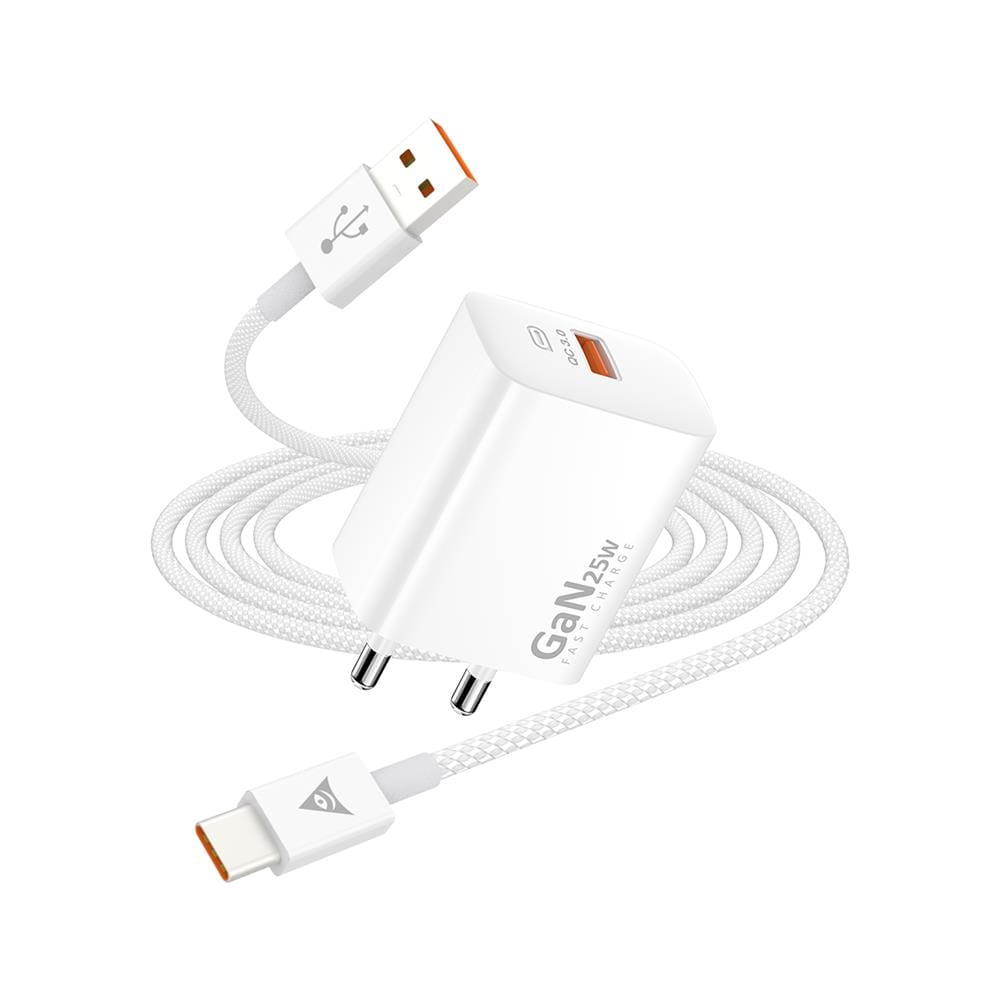 ชุดสายชาร์จ USB A TO TYPE-C พร้อมอะแดปเตอร์ ASAKI A-2233