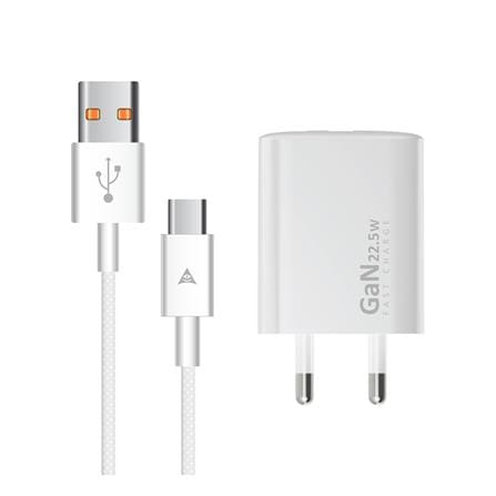 ชุดสายชาร์จ USB A TO TYPE-C พร้อมอะแดปเตอร์ ASAKI A-2233_0