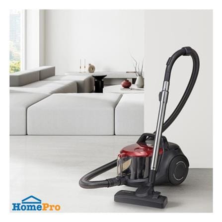 เครื่องดูดฝุ่นแบบกล่อง HITACHI CV-SM20C สีดำ/แดง_7