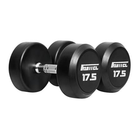 ดัมเบลกลมหุ้มยาง IRONTEC 17.5 กก. (แพ็ก 2 ชิ้น)_0