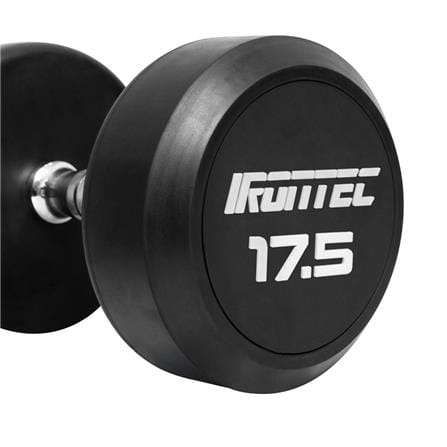 ดัมเบลกลมหุ้มยาง IRONTEC 17.5 กก. (แพ็ก 2 ชิ้น)_4
