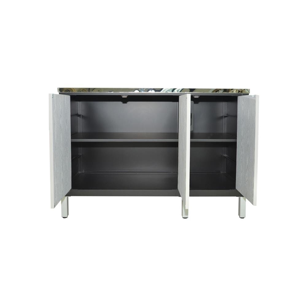 ตู้ตั้งพื้น ท็อปเรียบ CABIN HARVIN 120x85x50 ซม. สีเทา