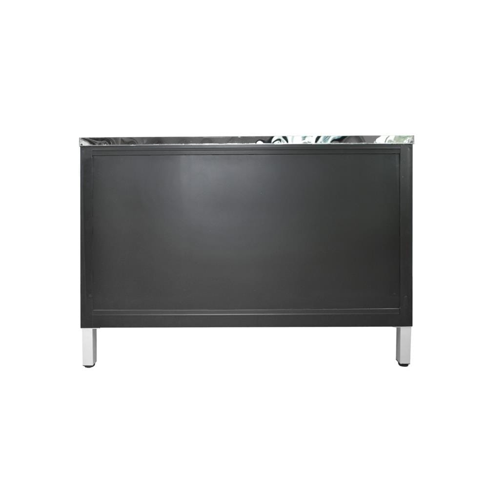 ตู้ตั้งพื้น ท็อปเรียบ CABIN HARVIN 120x85x50 ซม. สีเทา
