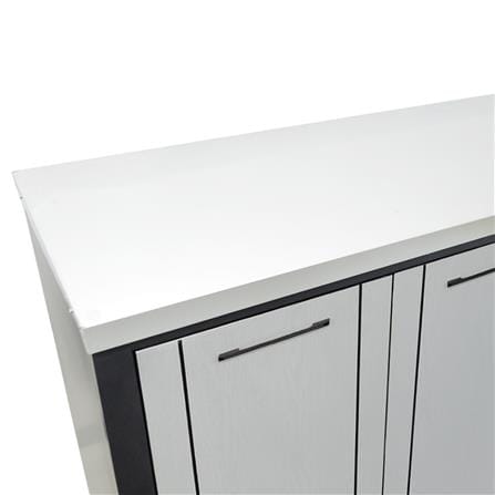ตู้ตั้งพื้น ท็อปเรียบ CABIN HARVIN 120x85x50 ซม. สีเทา_5
