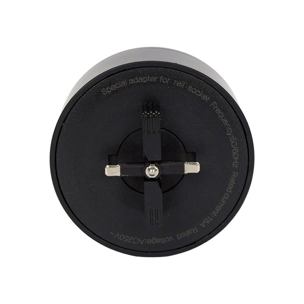เต้ารับไร้สาย 3 ตา ELECKTA SP-07 สีดำ