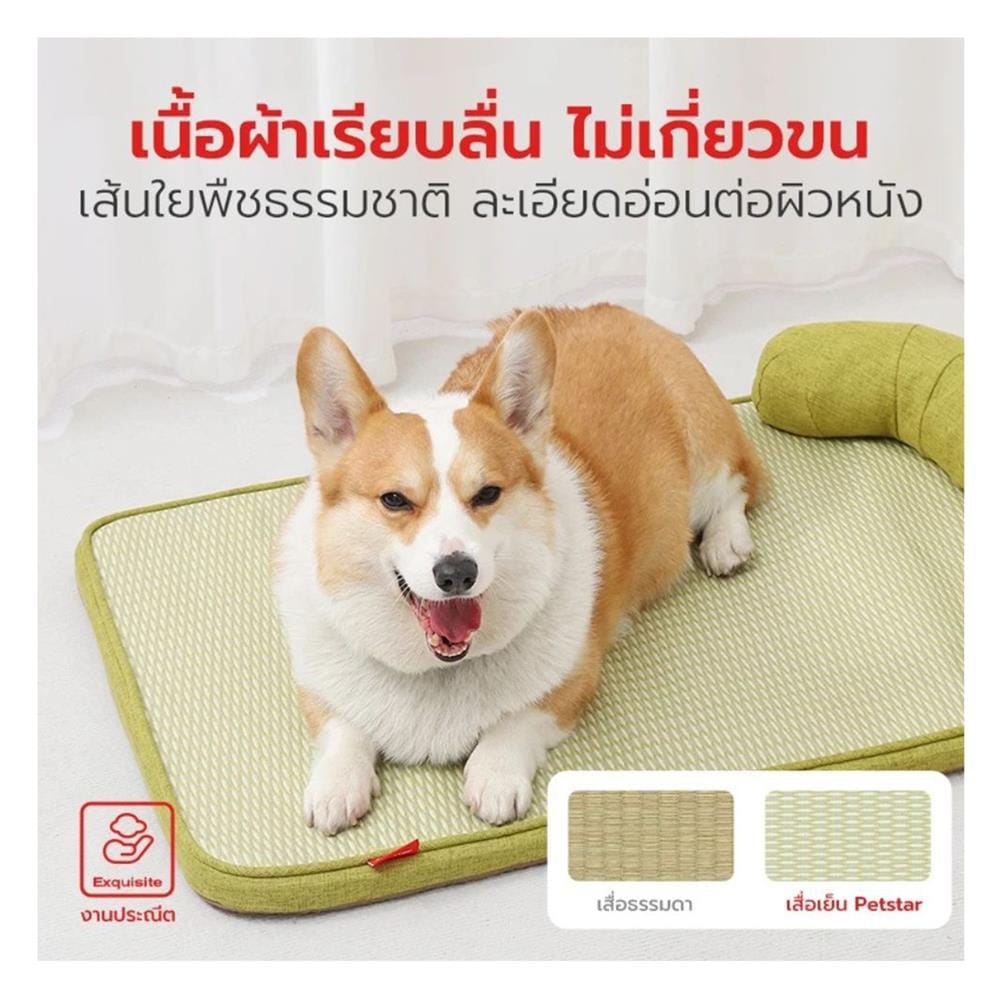 เบาะรองนั่ง PETSTAR PSRW0464 ไซส์ M สีเขียว