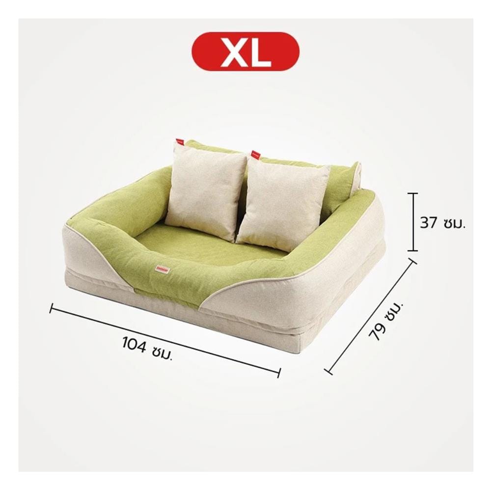 เบาะรองนั่ง PETSTAR ไซส์ XL สีเขียว