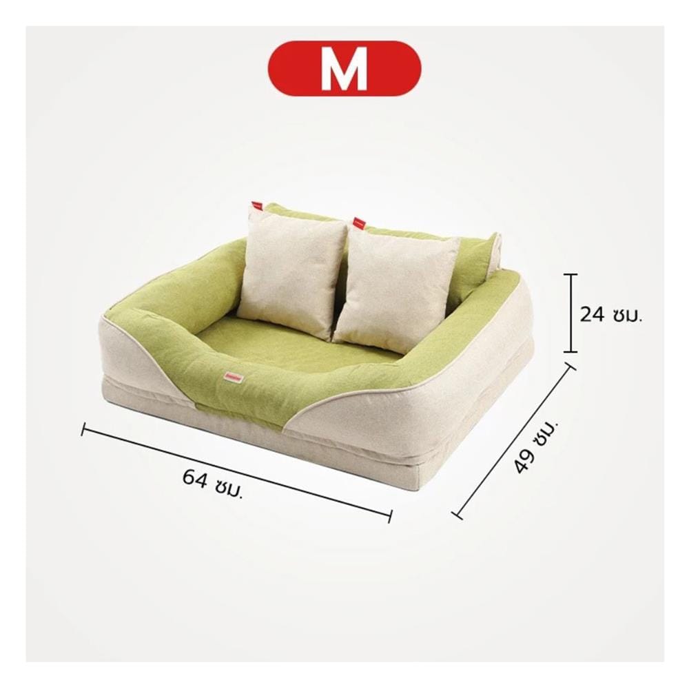 เบาะรองนั่ง PETSTAR ไซซ์ M สีเขียว