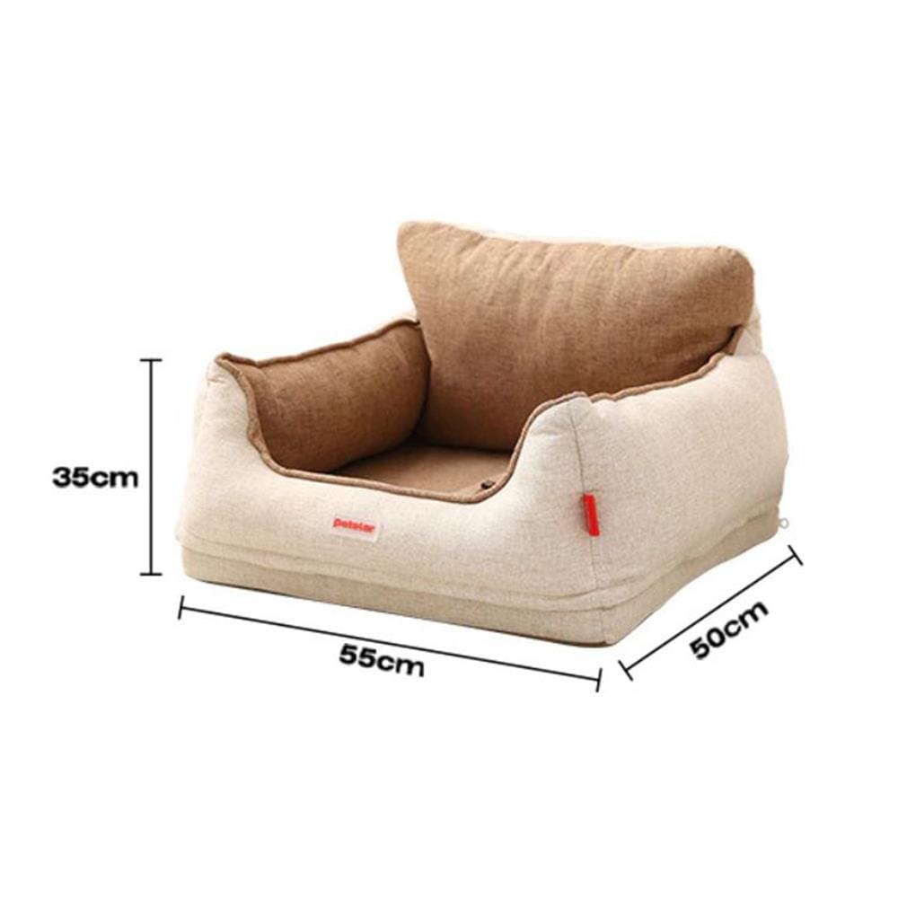 เบาะรองนั่ง PETSTAR SRW0341 สีน้ำตาล