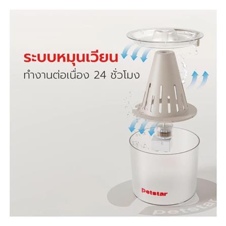เครื่องให้น้ำสัตว์เลี้ยง PETSTAR SRQ0170_4