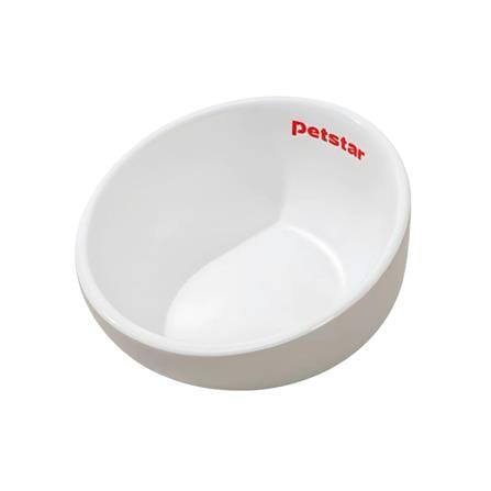 ชามอาหารสัตว์เลี้ยง PETSTAR PSRQ020 สีขาว_0