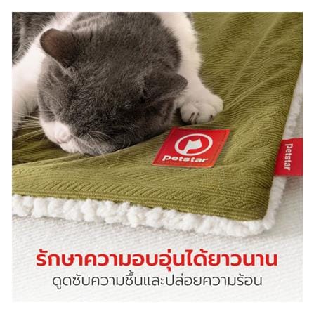 เบาะรองนั่ง PETSTAR PSRW0504 สีเขียว_4