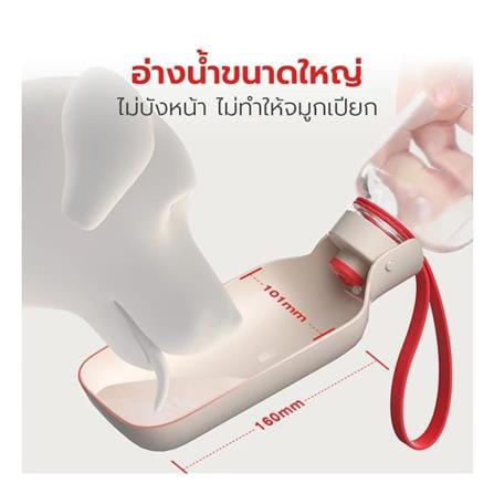 กระบอกน้ำ PETSTAR PSRQ0179 สีเขียว_5