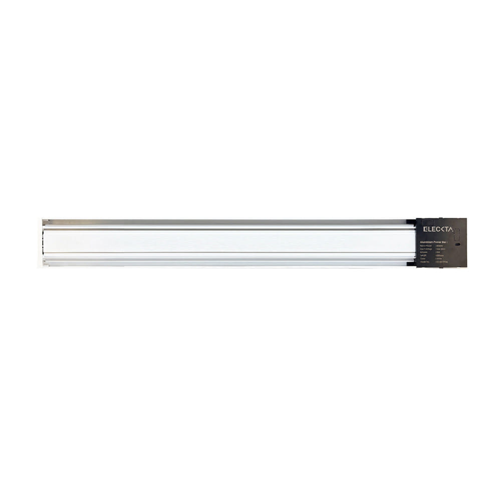 รางปลั๊กไฟแบบเลื่อนได้ ELECKTA K1-60 60 ซม. สีขาว