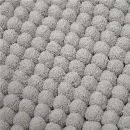 พรม HOME LIVING STYLE PUFFY 45x70 ซม. สีเทา_1