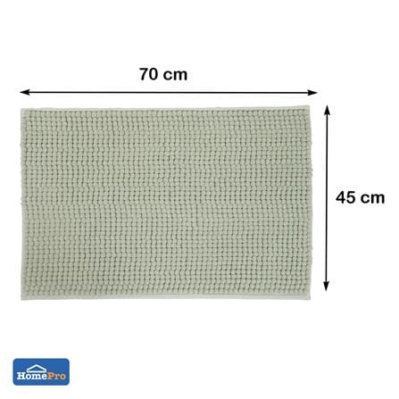 พรม HOME LIVING STYLE PUFFY 45x70 ซม. สีเขียว_6