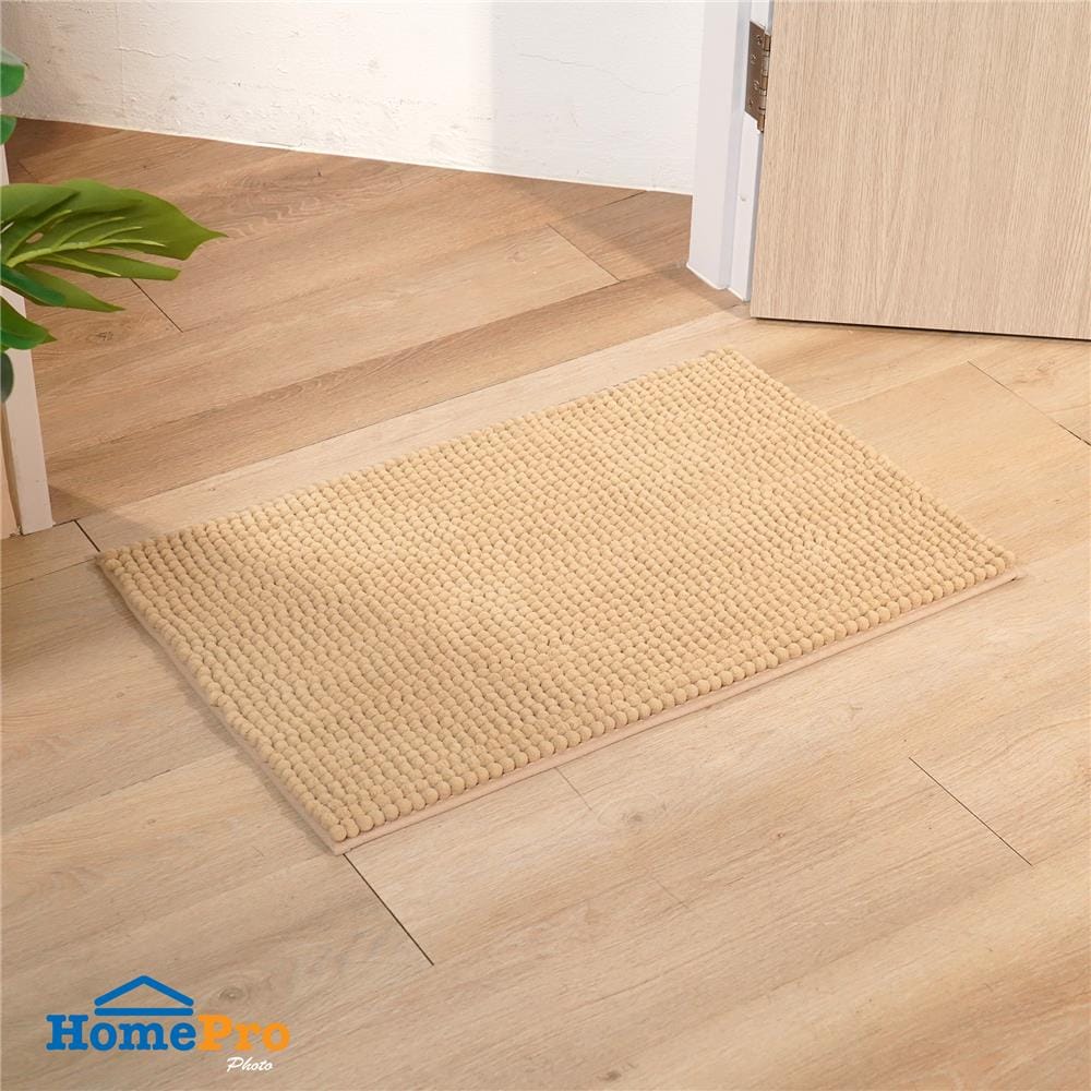 พรม HOME LIVING STYLE PUFFY 45x70 ซม. สีครีม