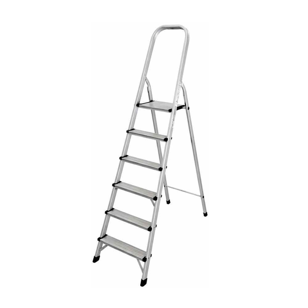 บันได STEP 6 ขั้น BARCO ALHL-006-ALU สีเงิน