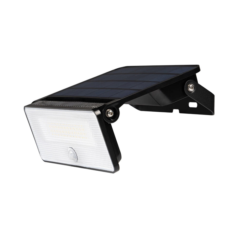 ไฟผนังภายนอก SOLAR CARINI RADIANT2 12 วัตต์ DAYLIGHT สีดำ_0