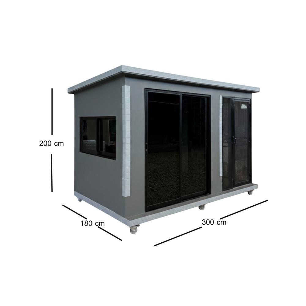 บ้านหมา บ้านแมว T.C. DOGHOUSE 18 CLASSIC 180x300x200 ซม.