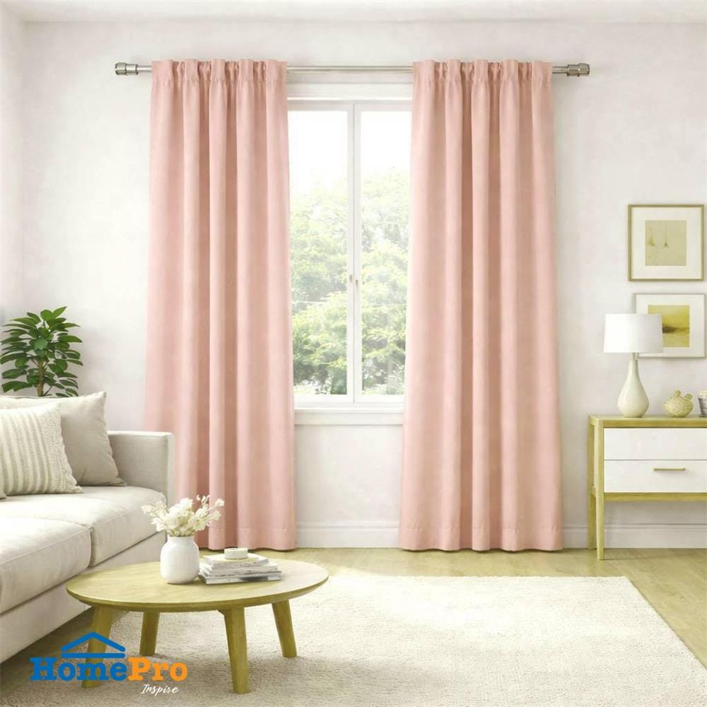 ผ้าม่านซ่อนหู SNAZZ GOODY 140x220 ซม. สีน้ำตาล