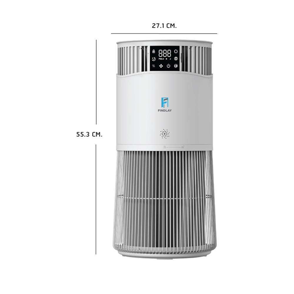 เครื่องฟอกอากาศ 40 ตร.ม. FINDLAY PJ11 สีขาว