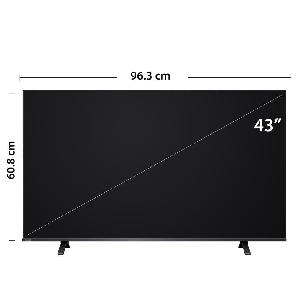 ทีวีแอลอีดี 43 นิ้ว TOSHIBA (4K, LED, VIDAA) 43E330RP