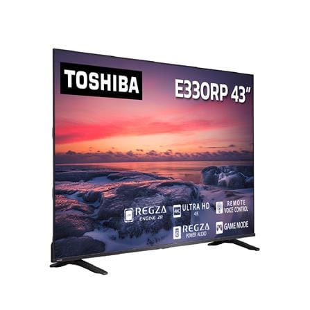 ทีวีแอลอีดี 43 นิ้ว TOSHIBA (4K, LED, VIDAA) 43E330RP_1