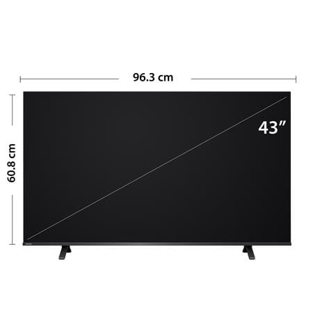 ทีวีแอลอีดี 43 นิ้ว TOSHIBA (4K, LED, VIDAA) 43E330RP_7