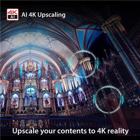 ทีวีแอลอีดี 43 นิ้ว TOSHIBA (4K, LED, VIDAA) 43E330RP_4