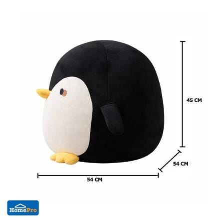 สตูล ME LIVING PUFFY PENGUIN สีขาว/ดำ_8