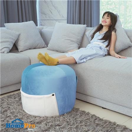 สตูล ME LIVING PUFFY WHALE สีฟ้า_3