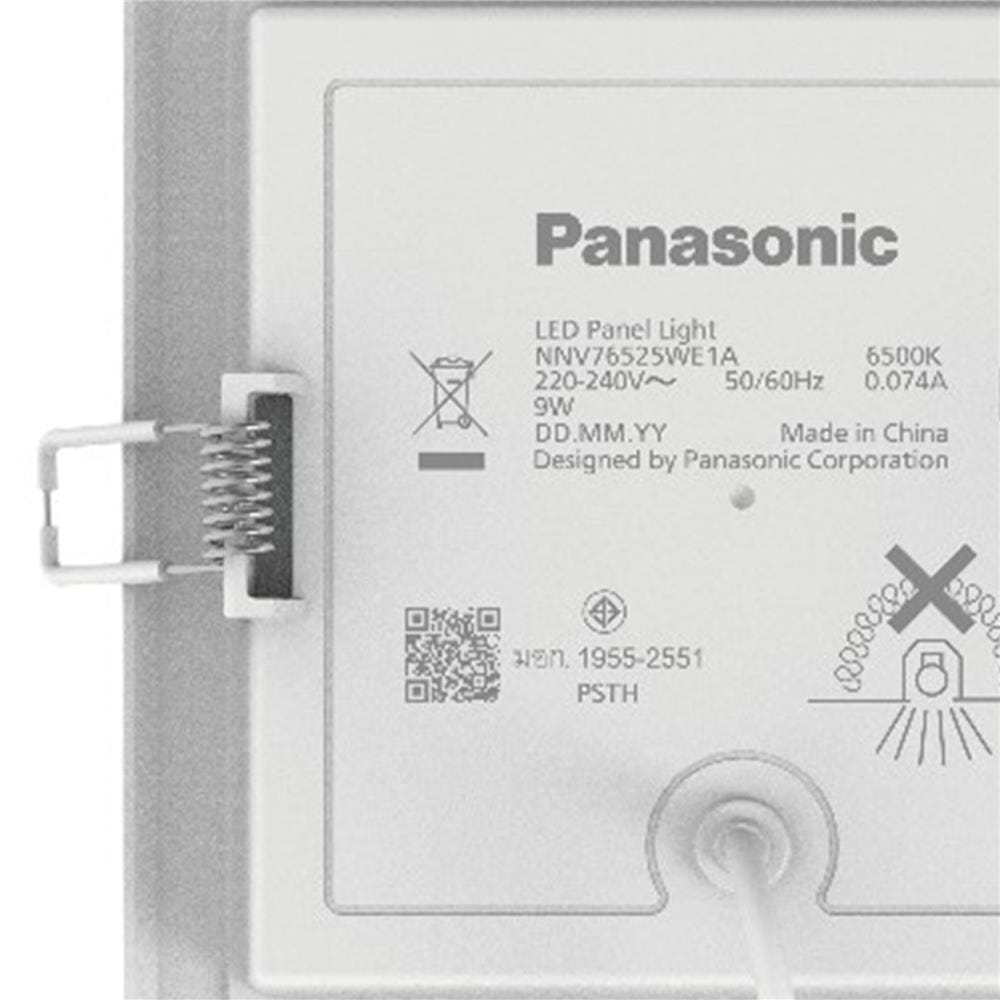 ดาวน์ไลท์ LED PANASONIC NNV76525WE1A 6 นิ้ว 9 วัตต์ DAYLIGHT สีขาว
