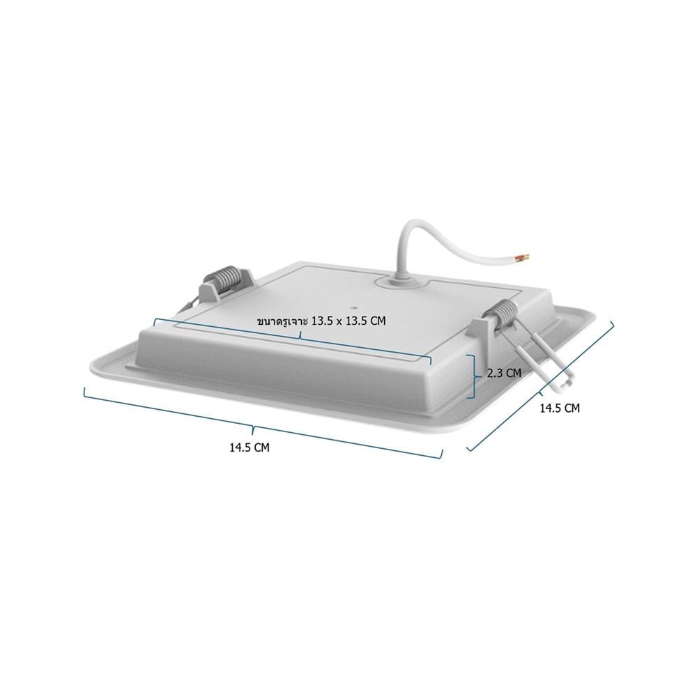 ดาวน์ไลท์ LED PANASONIC NNV76525WE1A 6 นิ้ว 9 วัตต์ DAYLIGHT สีขาว