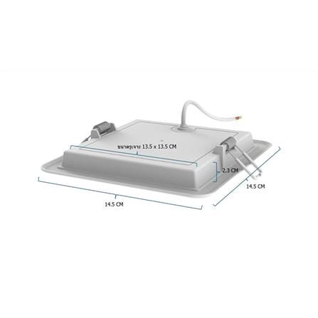 ดาวน์ไลท์ LED PANASONIC NNV76525WE1A 6 นิ้ว 9 วัตต์ DAYLIGHT สีขาว_6