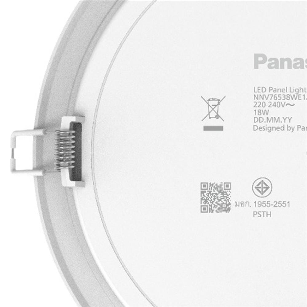 ดาวน์ไลท์ LED PANASONIC NNV76538WE1A 8 นิ้ว 18 วัตต์ WARM WHITE สีขาว