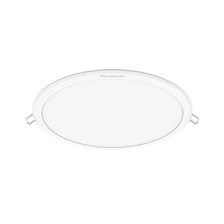 ดาวน์ไลท์ LED PANASONIC NNV76538WE1A 8 นิ้ว 18 วัตต์ WARM WHITE สีขาว_1