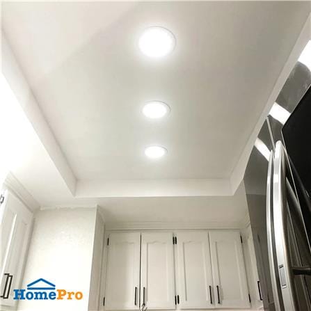 ดาวน์ไลท์ LED PANASONIC NNV76538WE1A 8 นิ้ว 18 วัตต์ WARM WHITE สีขาว_5