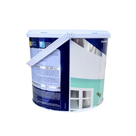 สีน้ำทาฝ้า ชนิดด้าน DULUX SUPERCOAT สีขาวควัน 3 ลิตร_2