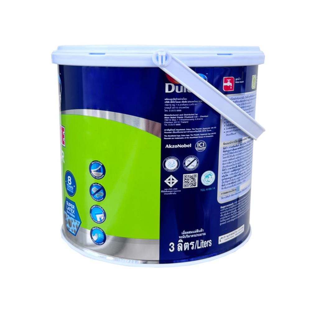 สีน้ำทาภายใน ชนิดด้าน DULUX SUPERCOTE เบส E 1 แกลลอน