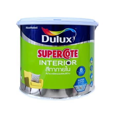 สีน้ำทาภายใน ชนิดด้าน DULUX SUPERCOTE เบส E 1 แกลลอน_0